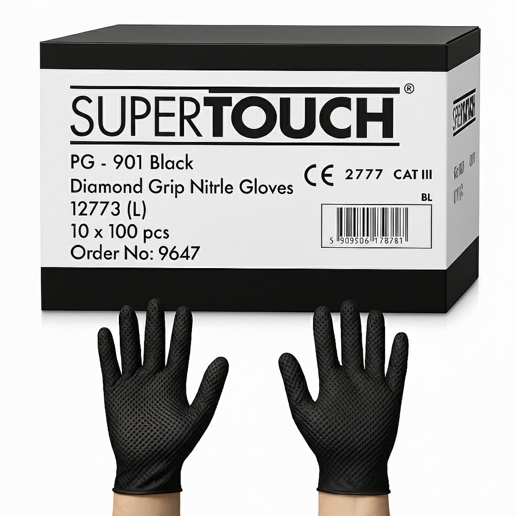 Black diamond disposable gloves- case of 1000
